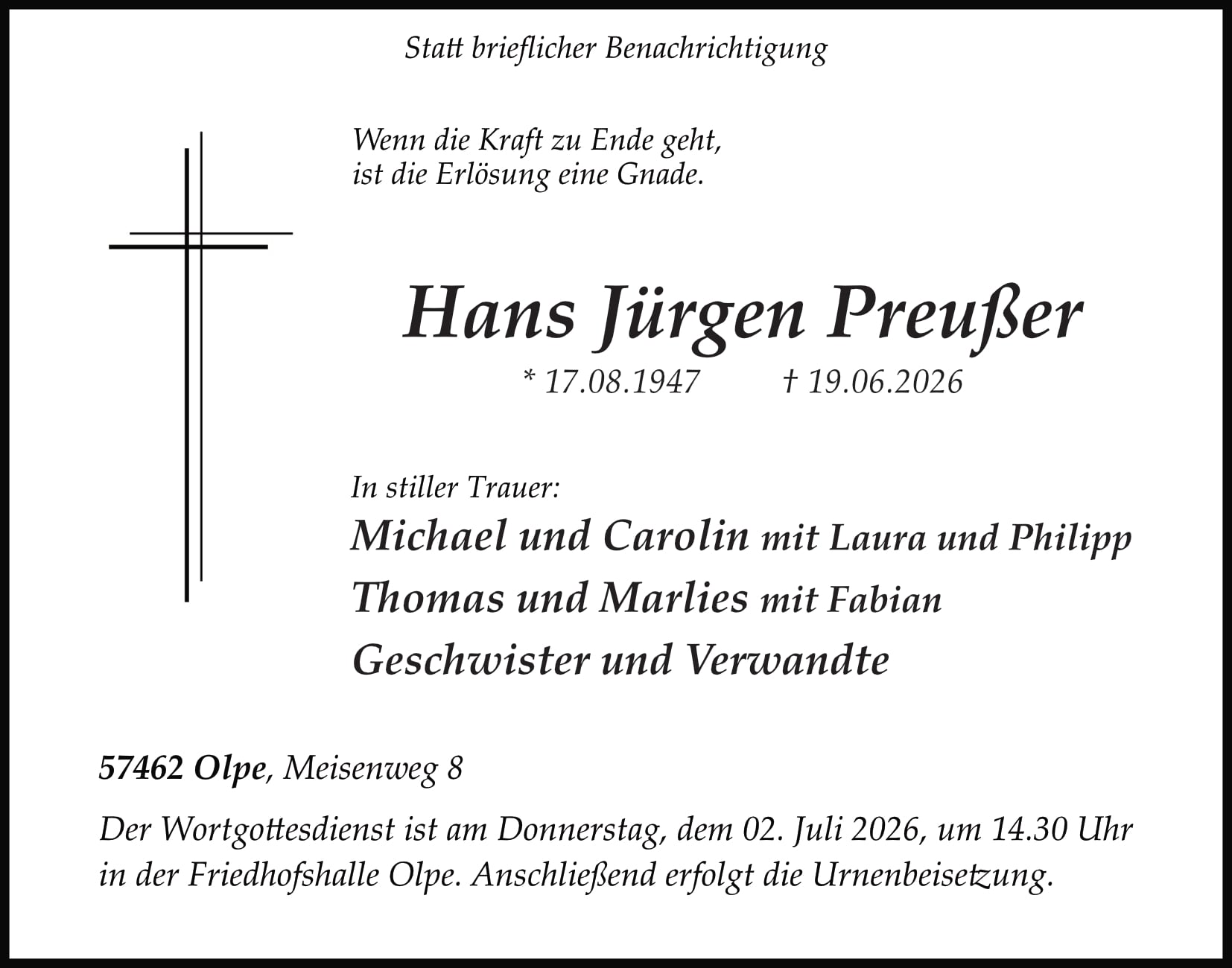 Hans Jürgen Preußer